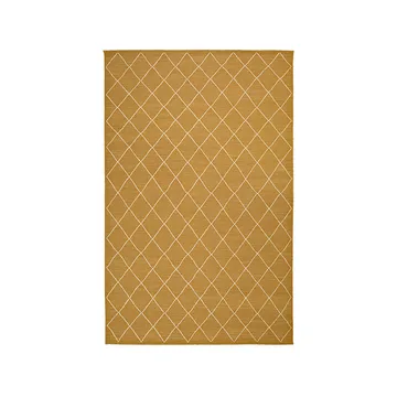Diamond 菱形图案北欧风格地毯 - Masala yellow/米白色_184x280cm - Chhatwal & Jonsson