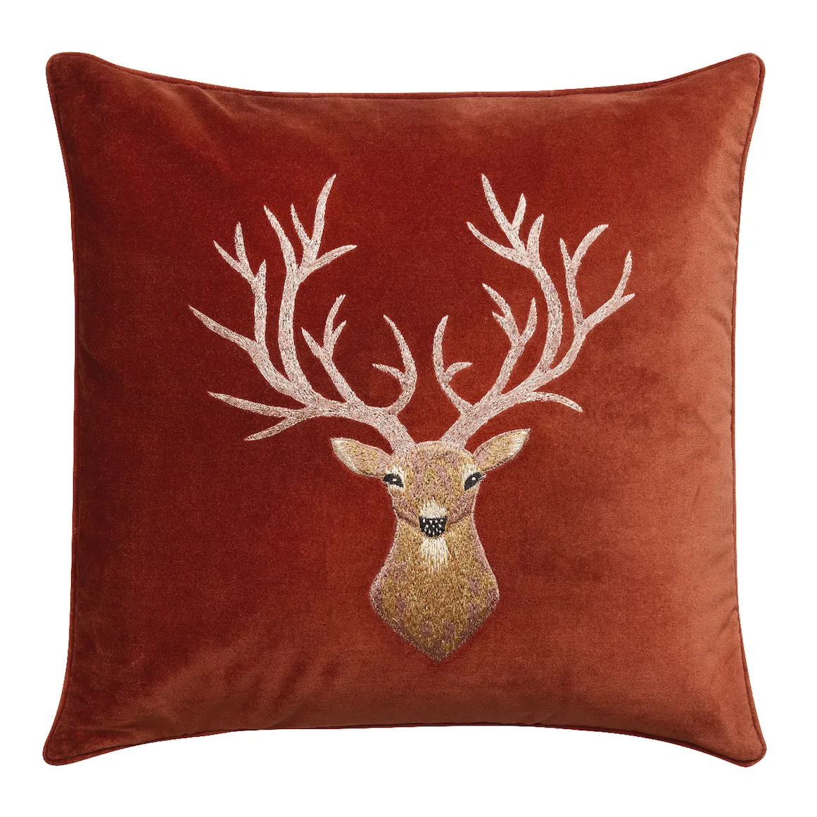 Embroidered Reindeer 靠枕套 50x50 cm Chhatwal & Jonsson