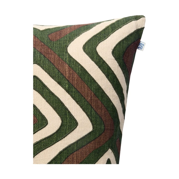 Gujarat 枕头套 50x50 cm, Taupe-Cactus Green Chhatwal & Jonsson