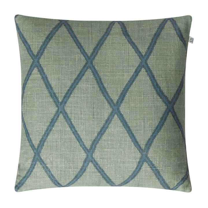 Ikat Orissa 靠枕套 50x50 cm - aqua-heaven 蓝色 - Chhatwal & Jonsson