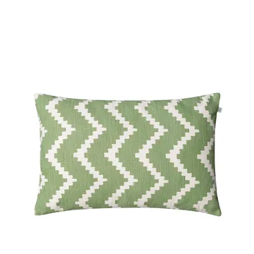 Ikat Sema靠垫 - 鼠尾草绿_米白色_40cm - Chhatwal & Jonsson