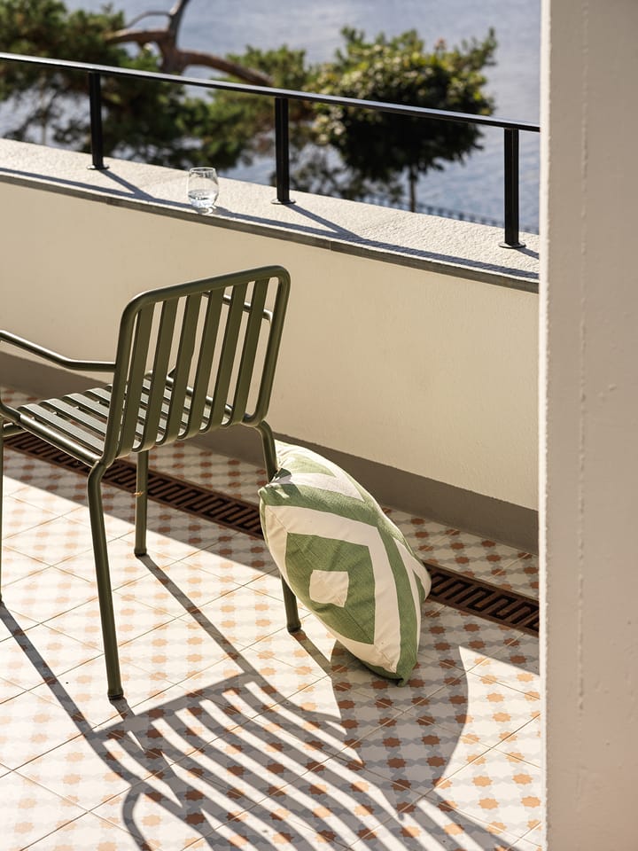 Impal Outdoor cushion, Sage/off 白色. 50 cm Chhatwal & Jonsson