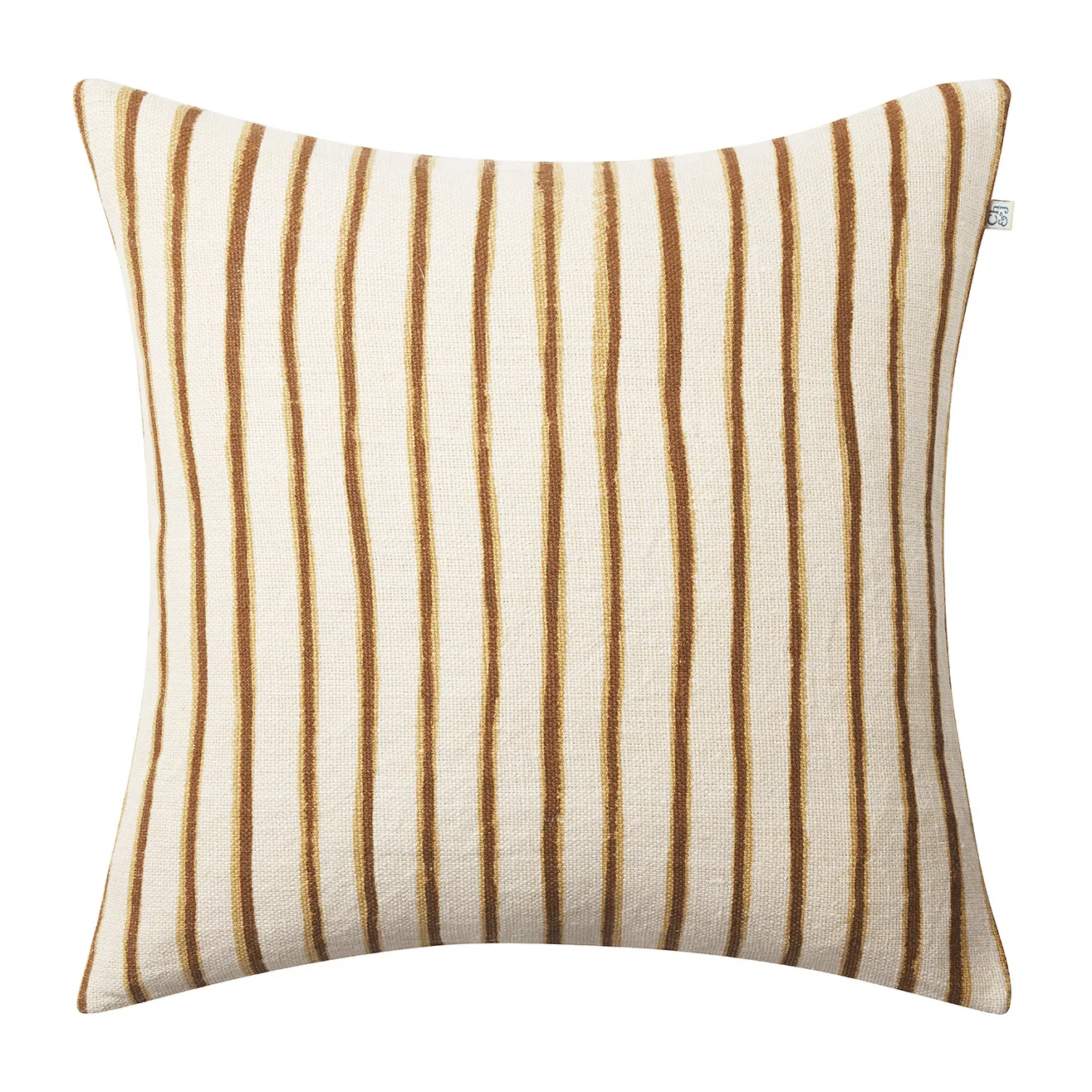 Jaipur Stripe 抱枕套 50x50cm, 卡其色_灰褐色 Chhatwal & Jonsson