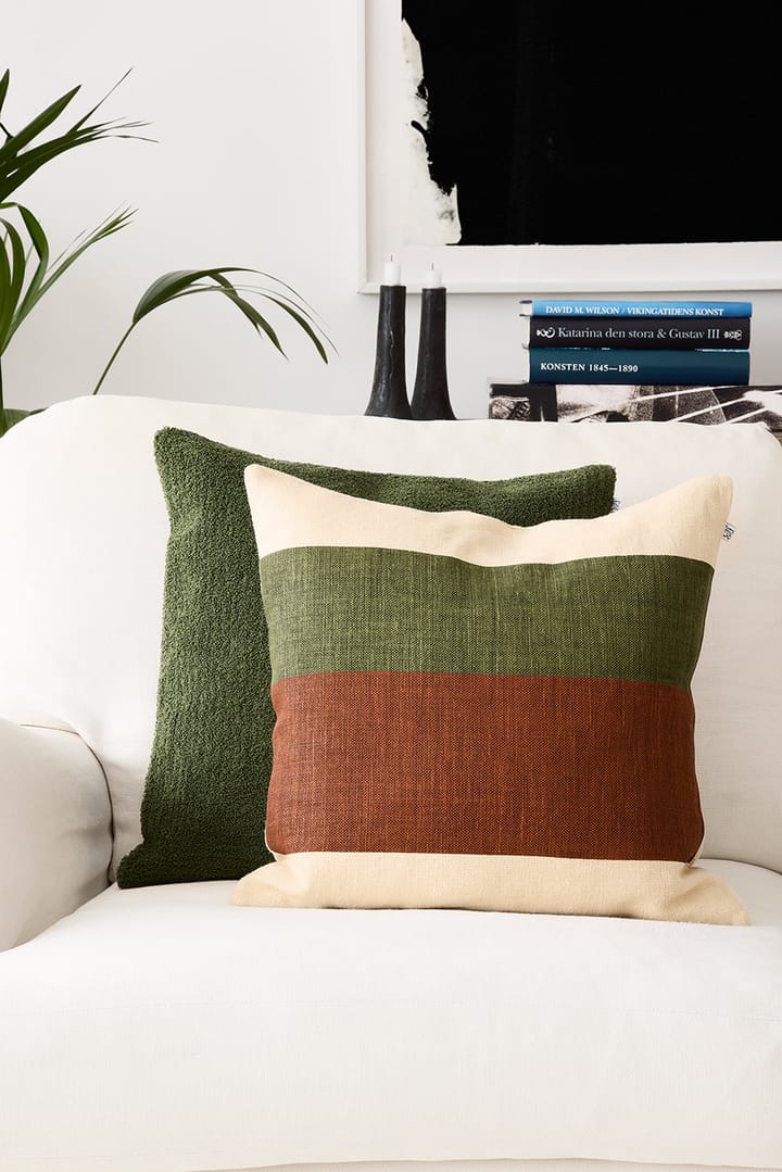 Kumar 枕头套 50x50 cm, Cactus Green-Terracotta Chhatwal & Jonsson