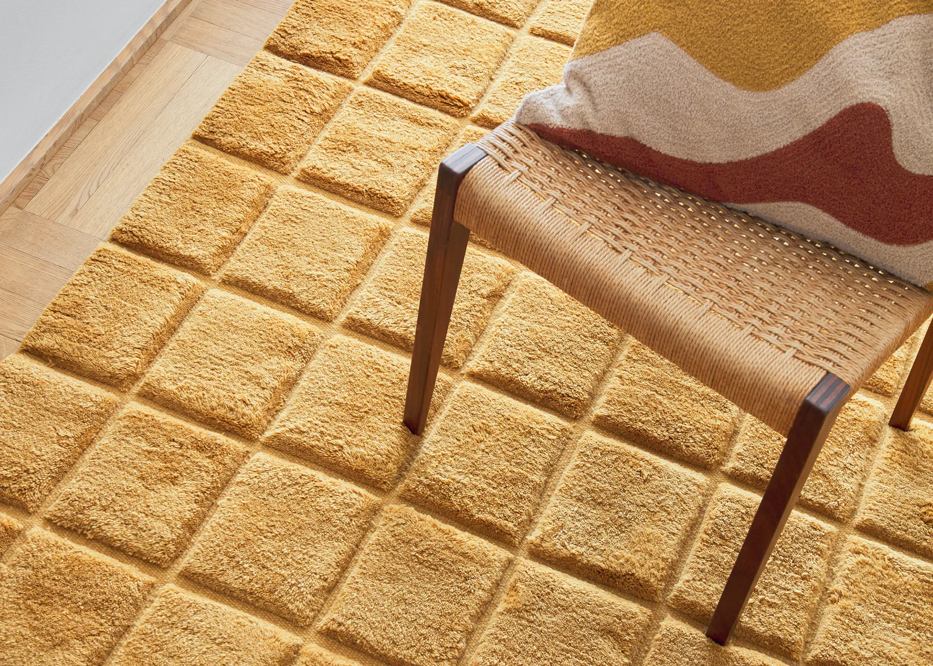 Loha 地毯 177x239 cm, Masala 黄色 Chhatwal & Jonsson