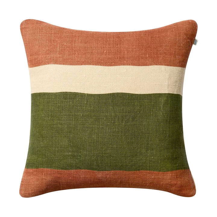 Manali 靠枕套 50x50 cm - Apricot 橙色-cactus 绿色 - Chhatwal & Jonsson