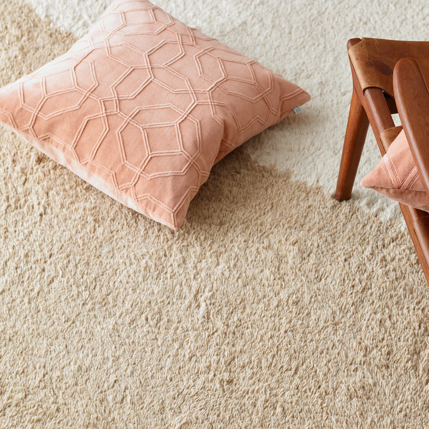 Nandi 靠枕套 50x50 cm, 玫瑰色 Chhatwal & Jonsson