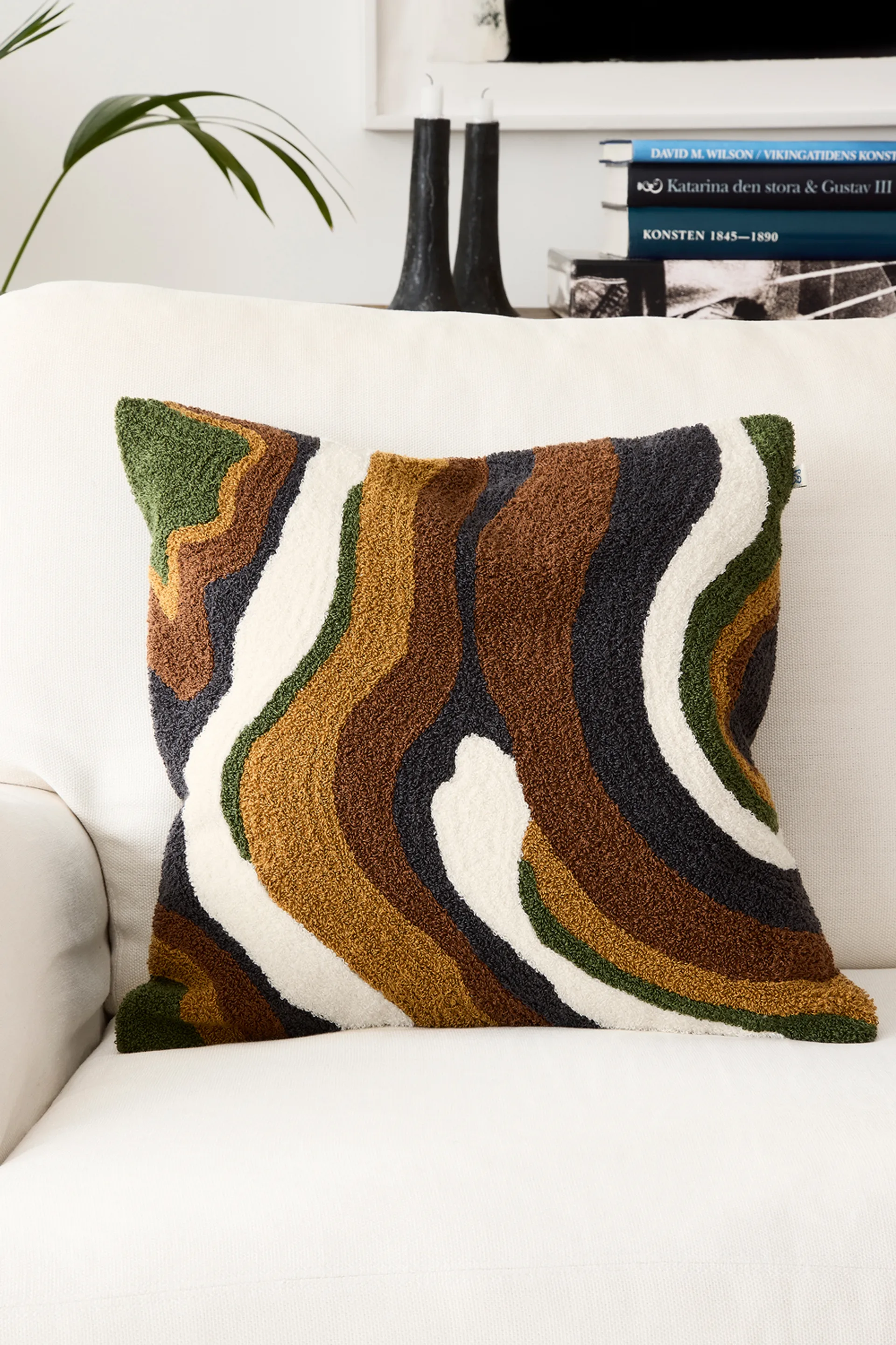 Sagar 枕头套 50x50 cm, Cognac-masala Chhatwal & Jonsson