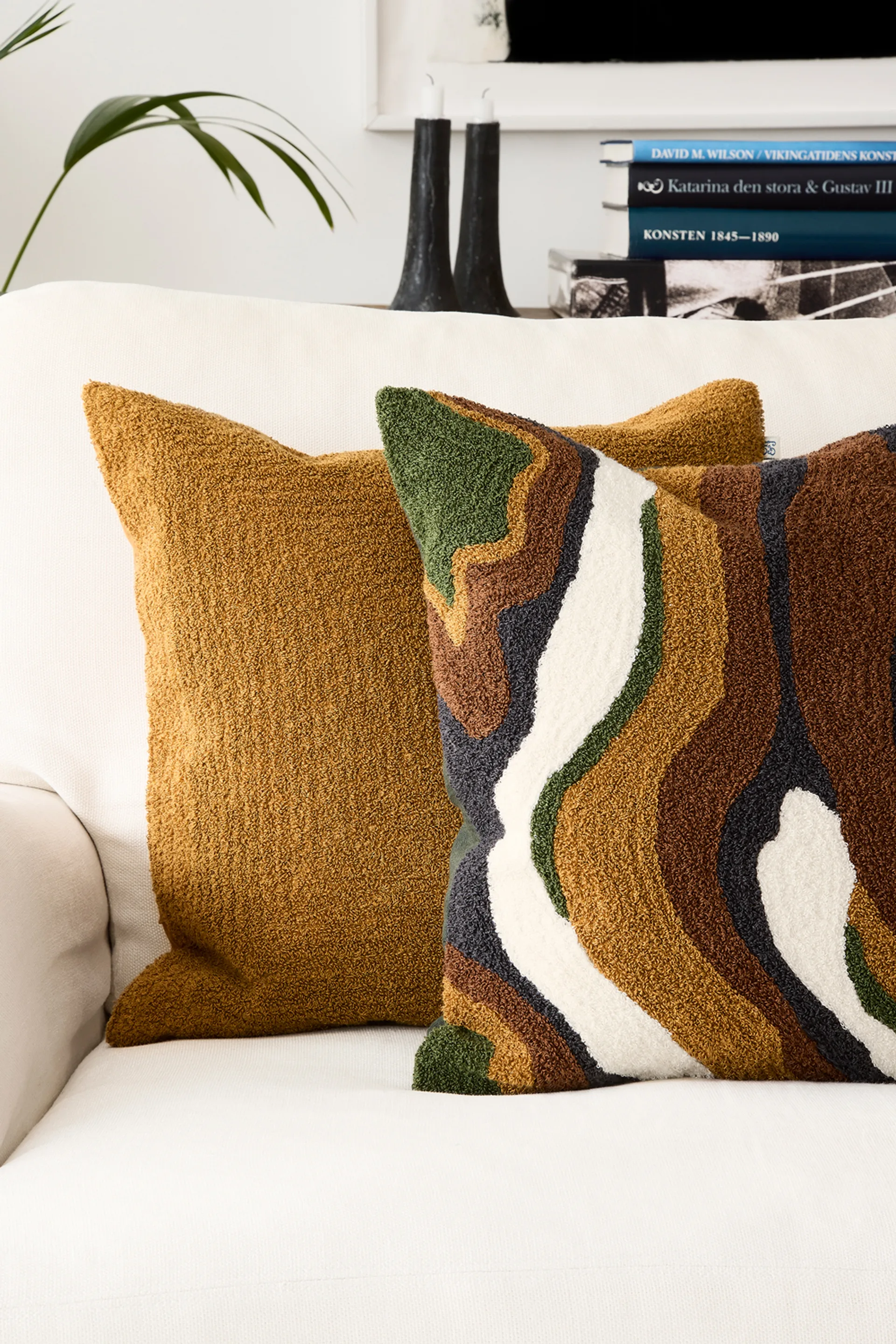 Sagar 枕头套 50x50 cm, Cognac-masala Chhatwal & Jonsson