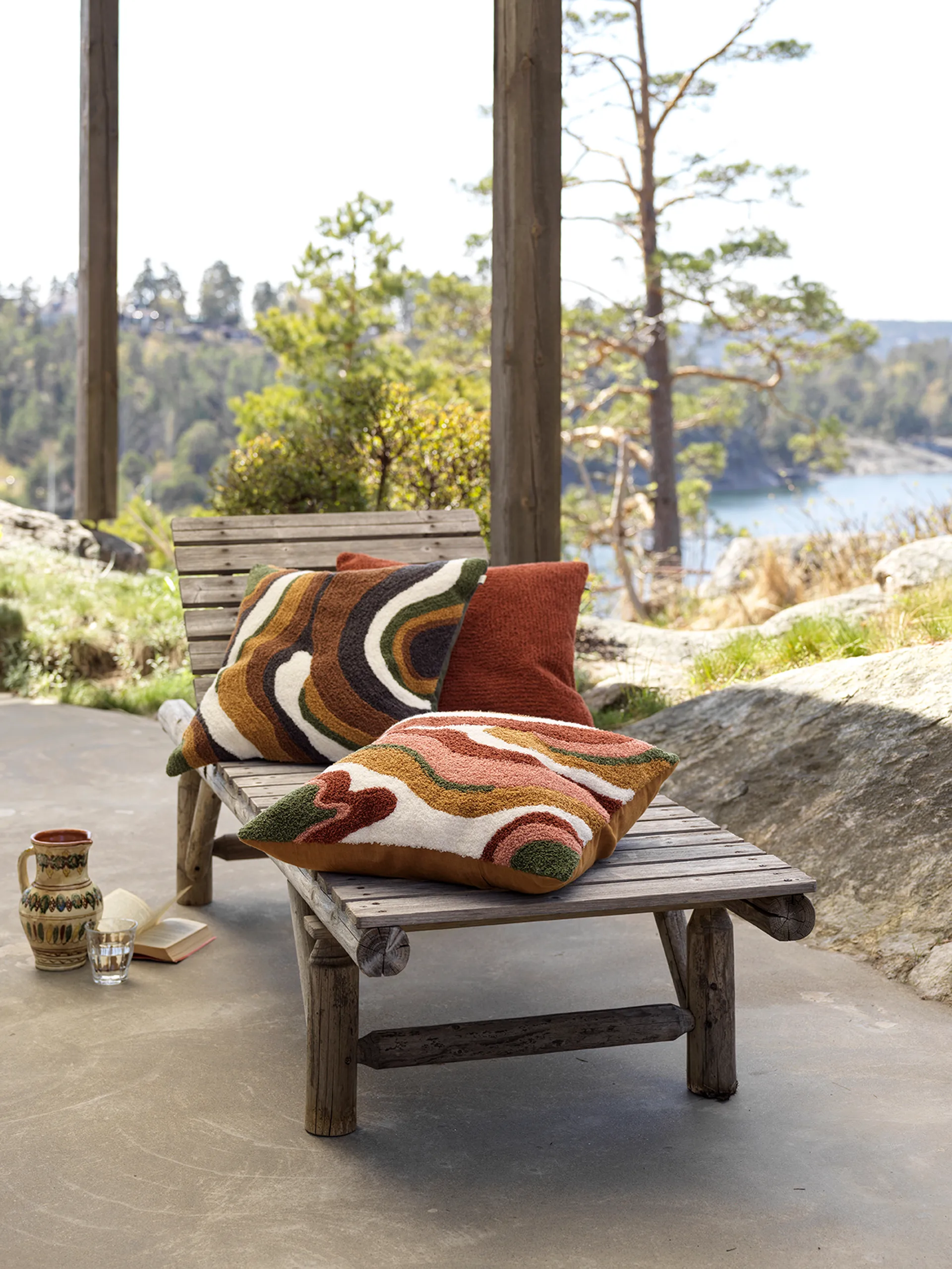 Sagar 枕头套 50x50 cm, Cognac-masala Chhatwal & Jonsson