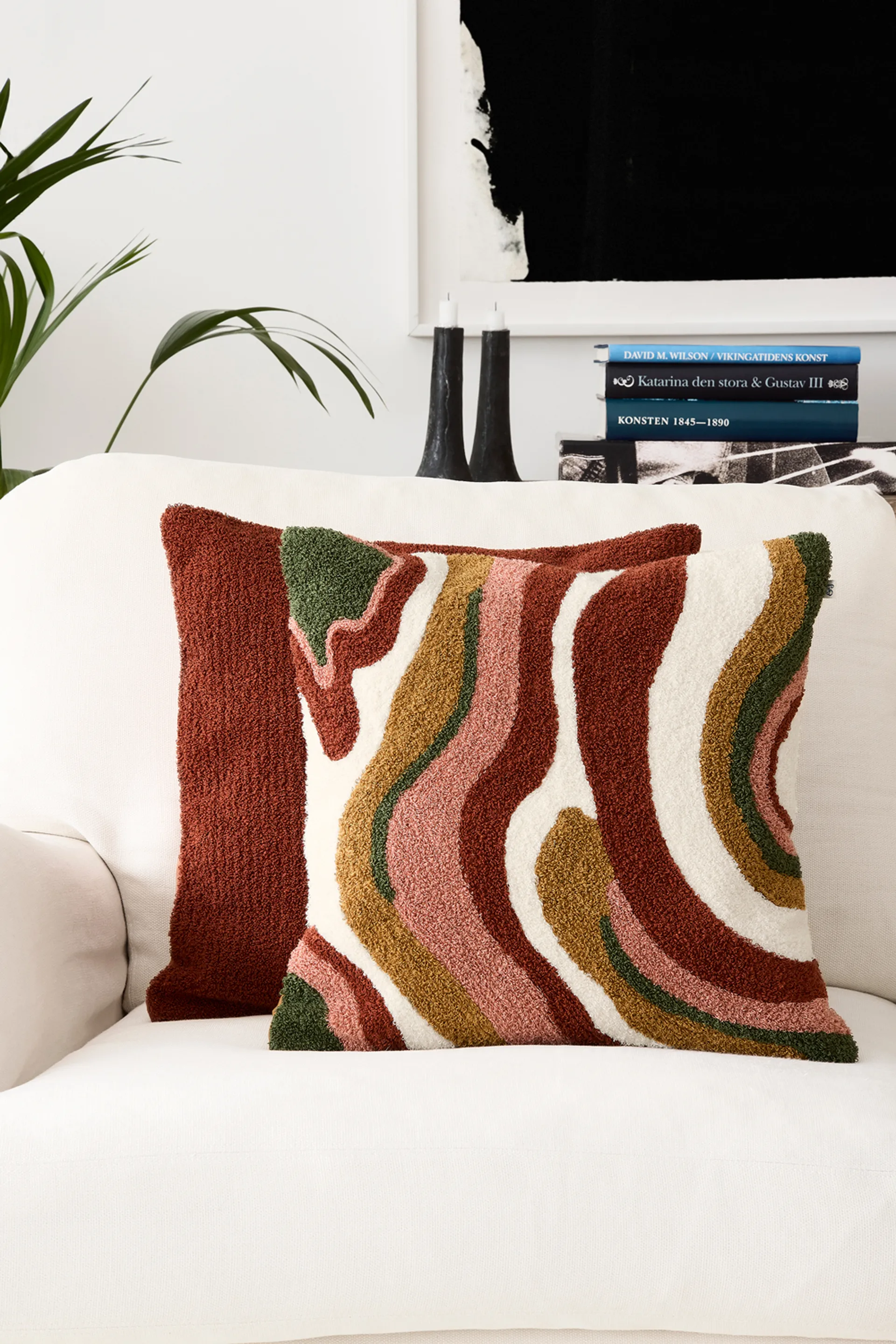 Sagar 枕头套 50x50 cm, Rost-rose Chhatwal & Jonsson