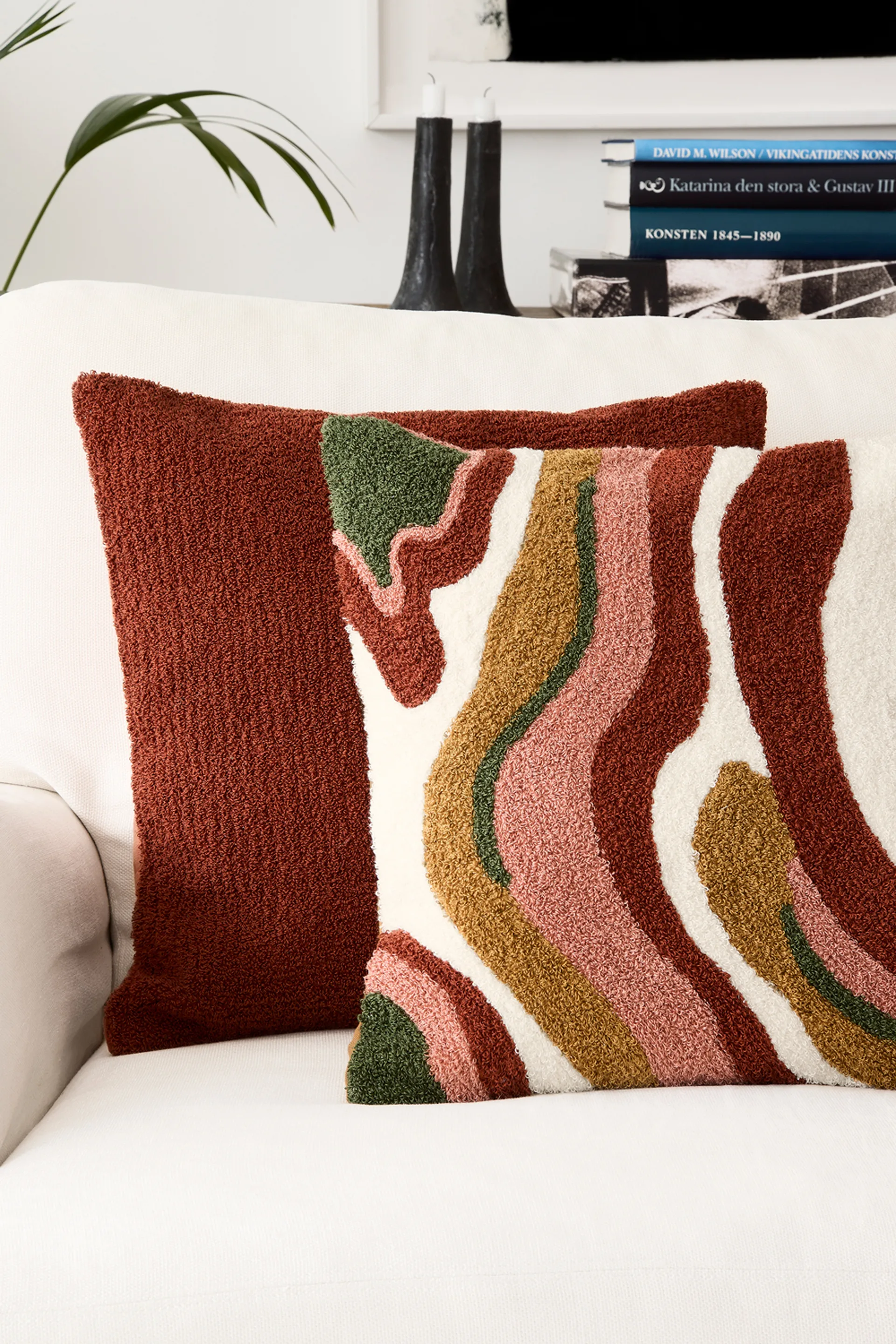 Sagar 枕头套 50x50 cm, Rost-rose Chhatwal & Jonsson