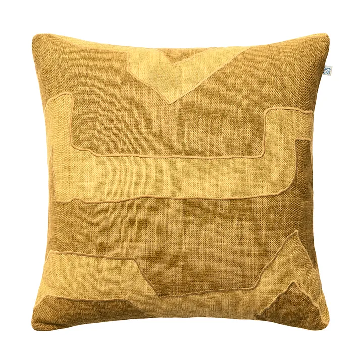 Sikkim枕套 50x50cm - Spicy Yellow-Masala Yellow - Chhatwal & Jonsson