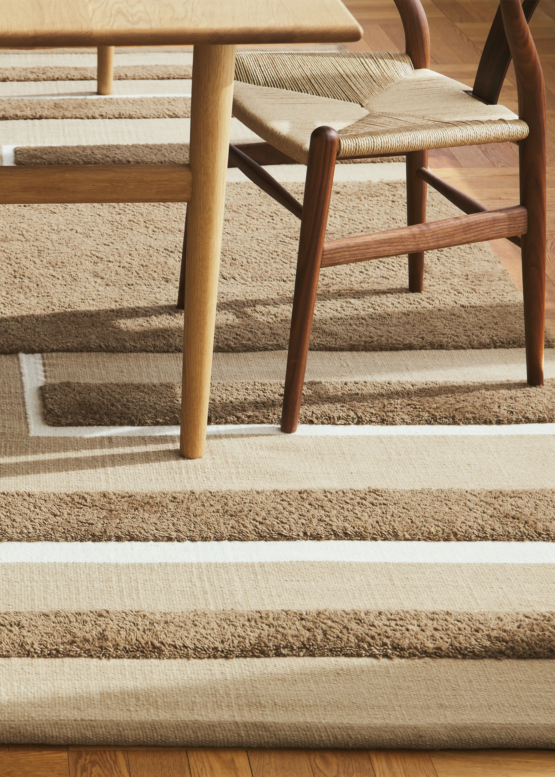 Veda 地毯 170x240 cm, Mocha-米色-off 白色 Chhatwal & Jonsson