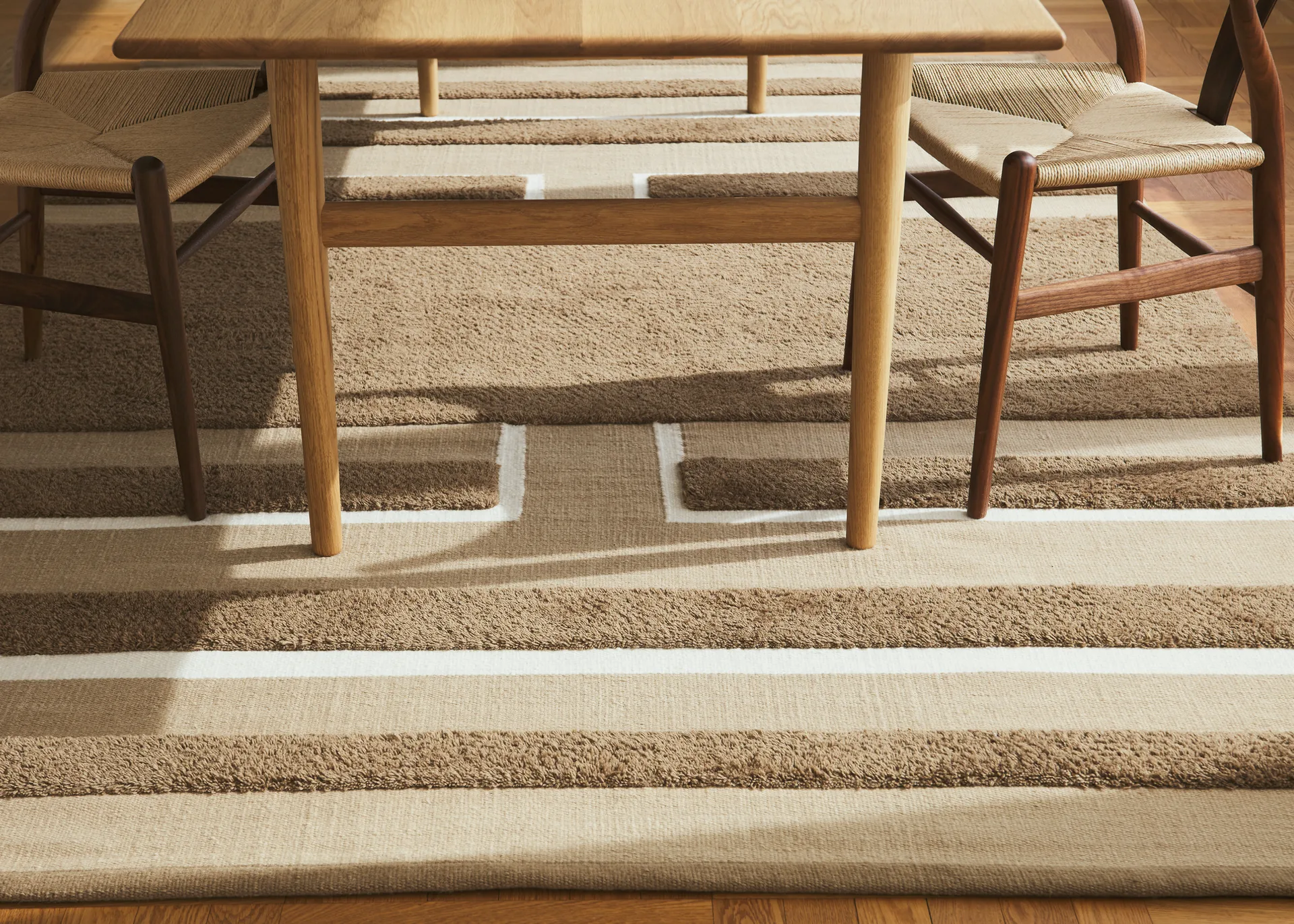 Veda 地毯 170x240 cm, Mocha-米色-off 白色 Chhatwal & Jonsson