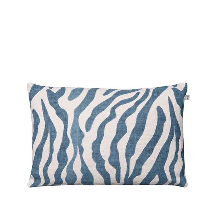 Zebra靠垫 40x60cm - 天蓝色_60x40cm - Chhatwal & Jonsson