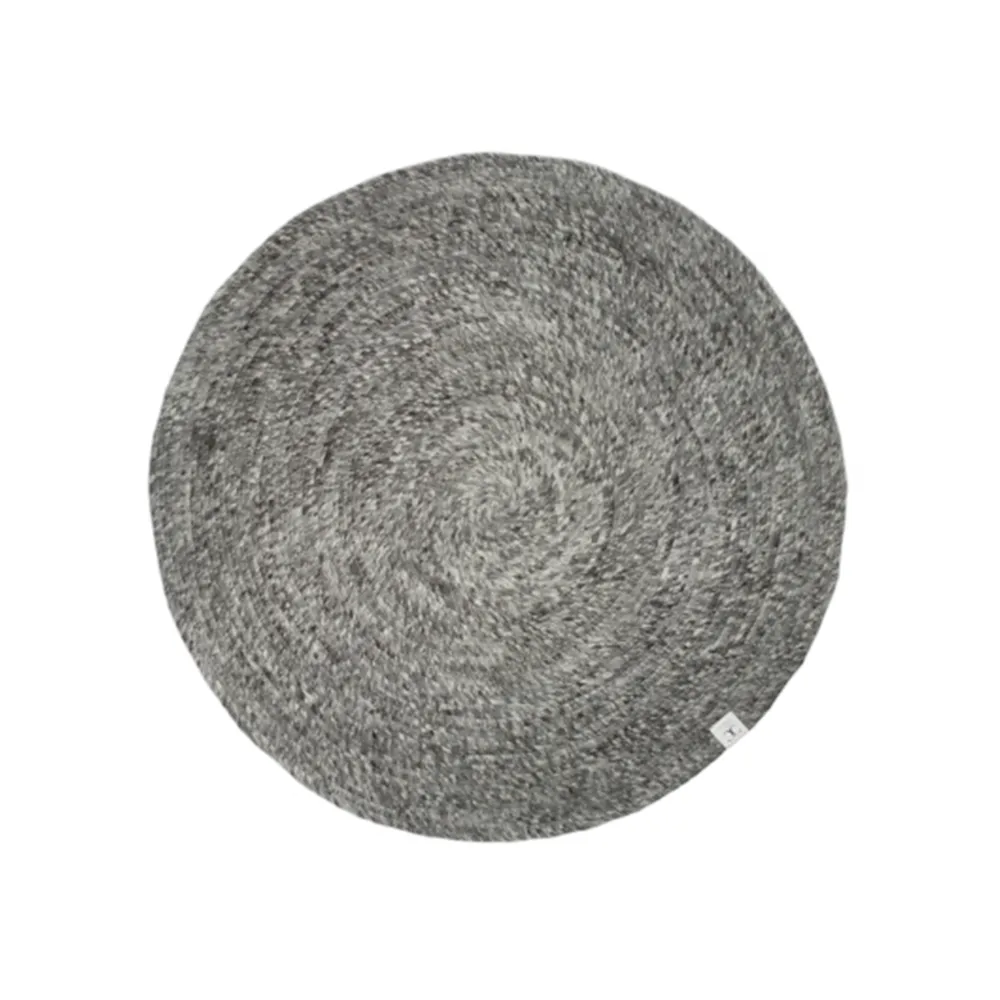 美丽诺圆形地毯, 花岗岩色_160cm Classic Collection