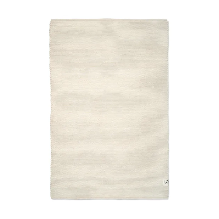 美丽诺羊毛地毯170x230cm - 白色 - Classic Collection