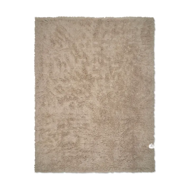 云状羊毛地毯170x230cm - 米色 - Classic Collection
