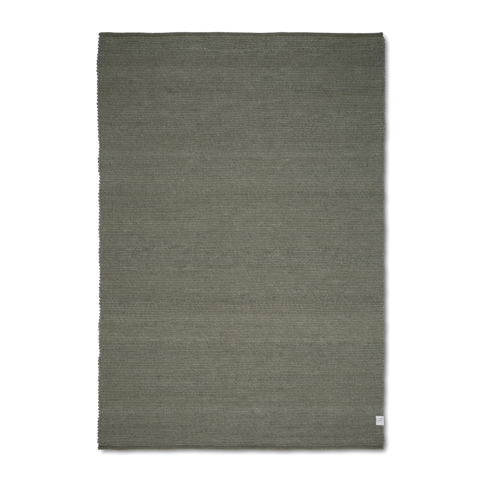 美丽诺羊毛地毯170x230cm, 深绿色 Classic Collection