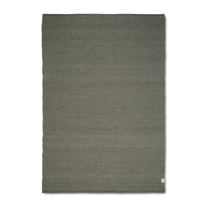 美丽诺羊毛地毯170x230cm - 深绿色 - Classic Collection