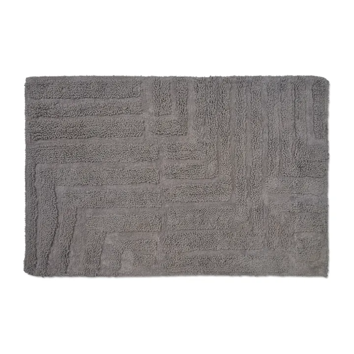 原野浴室地垫60x90cm - 灰色 - Classic Collection