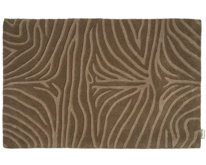 斑马纹门垫 - 摩卡色，60x90cm - Classic Collection