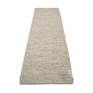 美丽诺羊毛地毯80x250cm - 自然米色 - Classic Collection