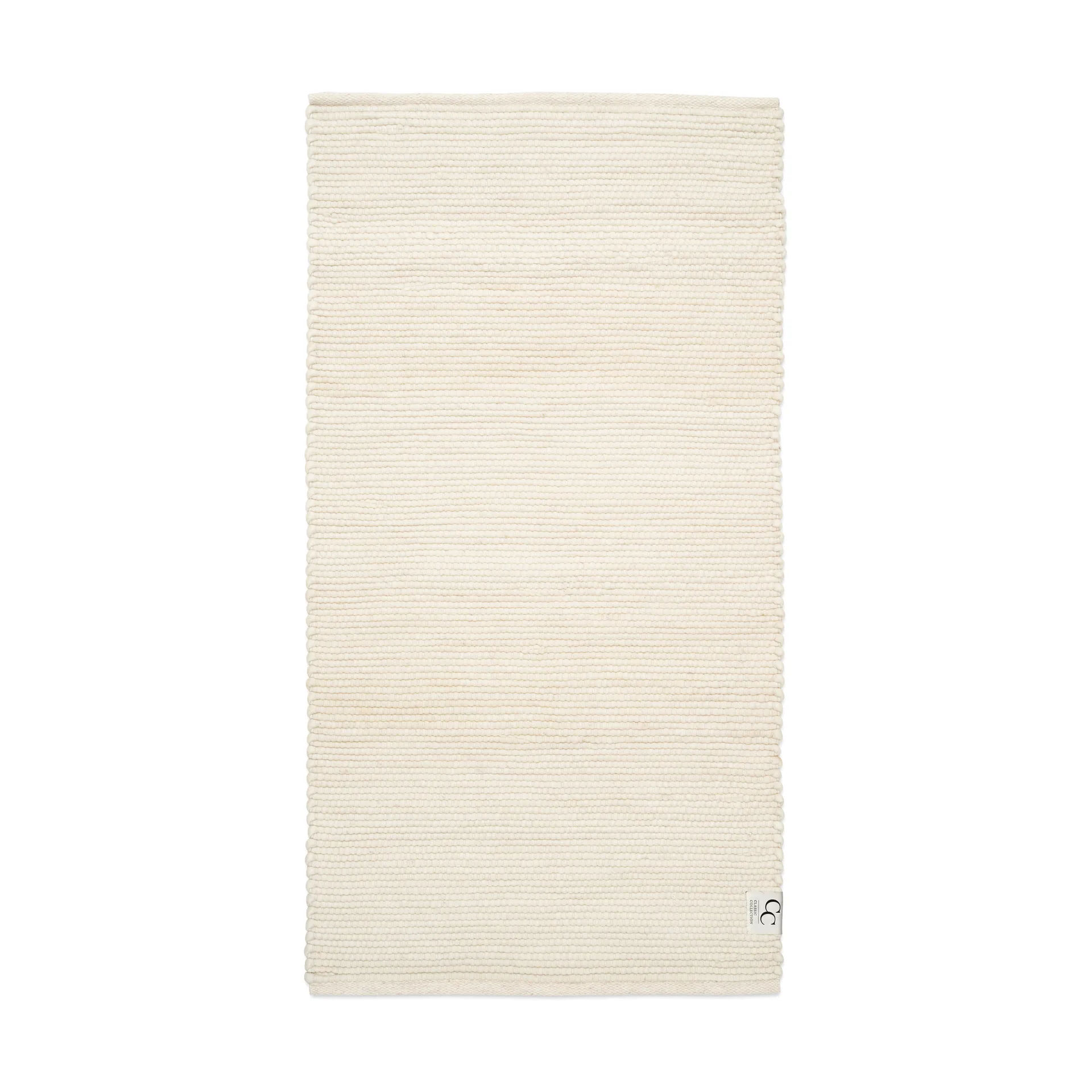 美丽诺羊毛地毯80x250cm, 白色 Classic Collection