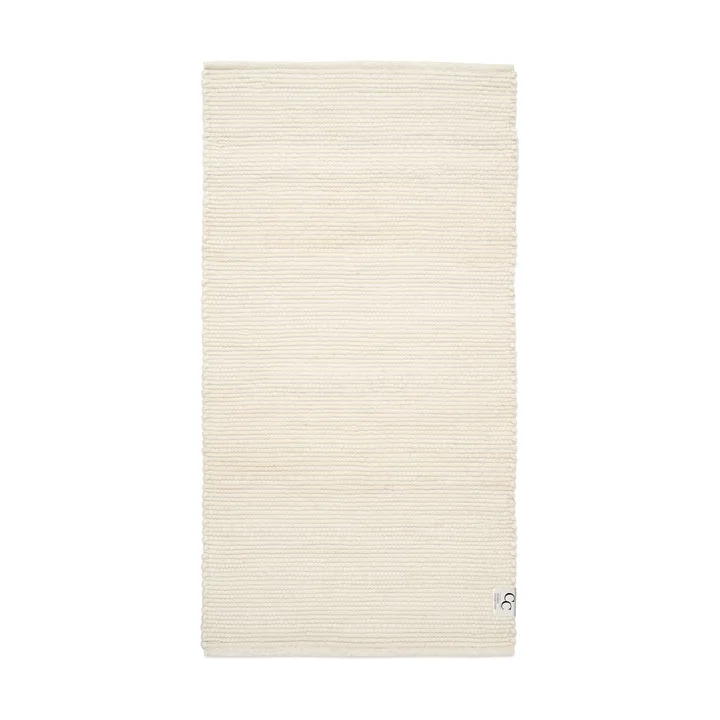 美丽诺羊毛地毯80x250cm - 白色 - Classic Collection
