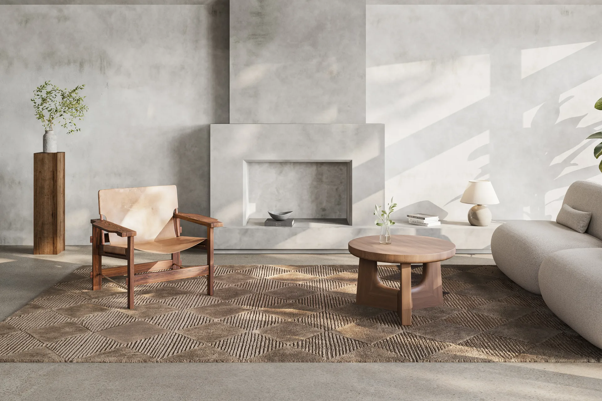 Berber 地毯, 巧克力色, 170x230 cm Classic Collection