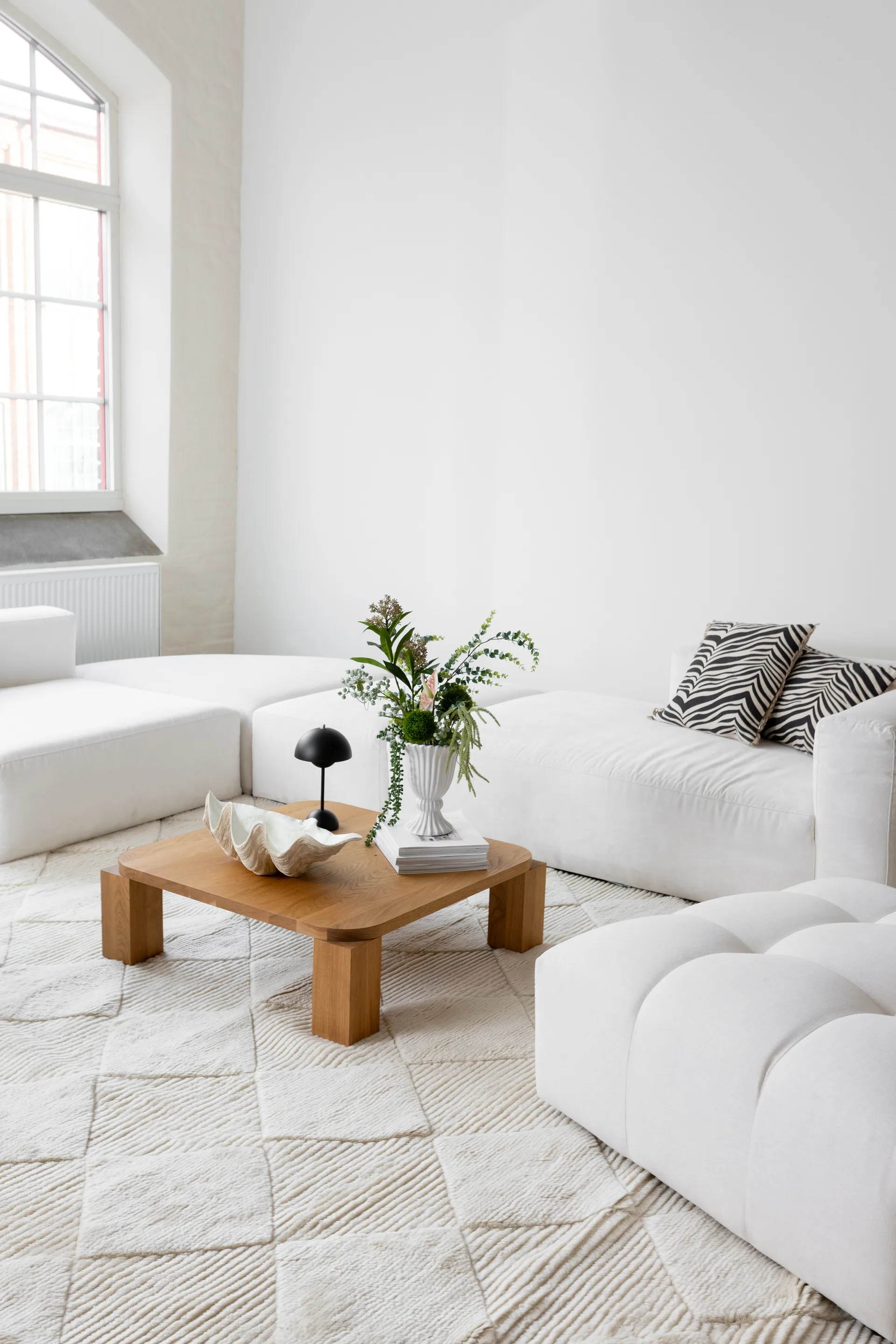 Berber 地毯, 象牙白, 170x230 cm Classic Collection