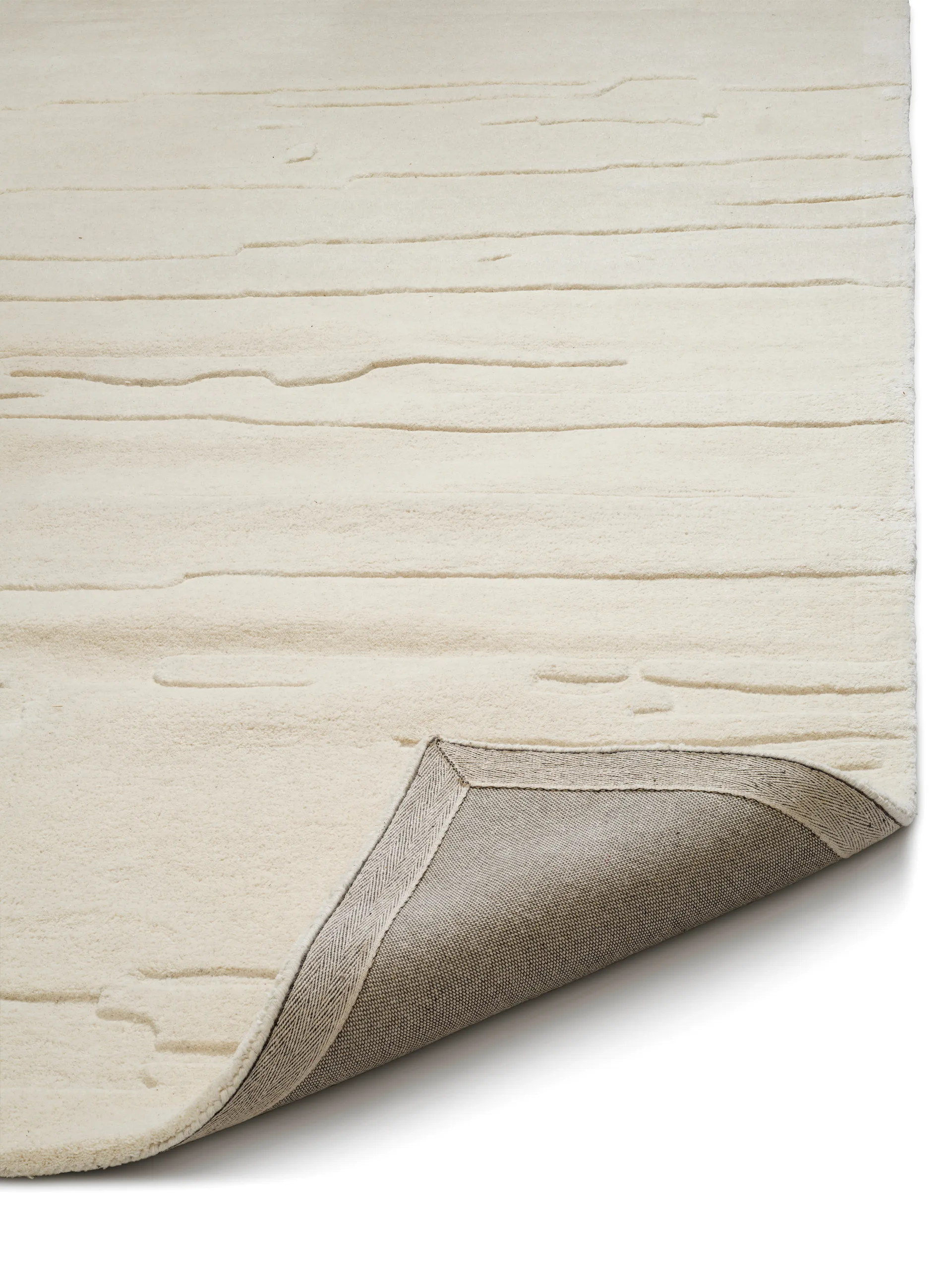 Carved 羊毛地毯 170x230 cm, Ivory Classic Collection
