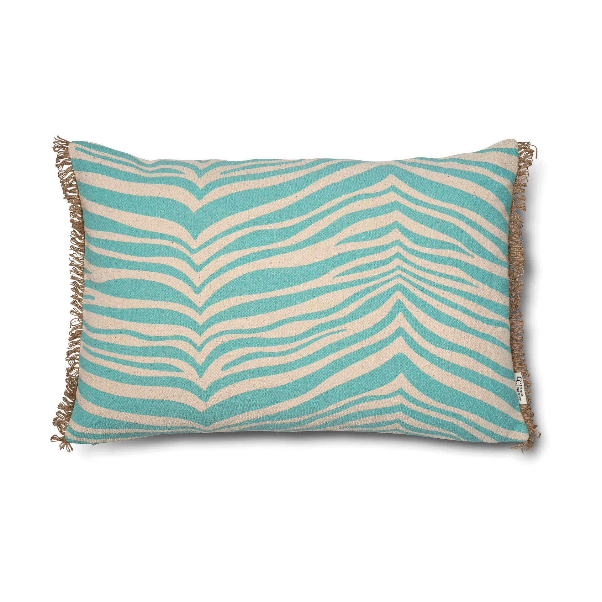 Classic Collection Zebra 靠枕|靠垫 40x60 cm, 青色 Classic Collection
