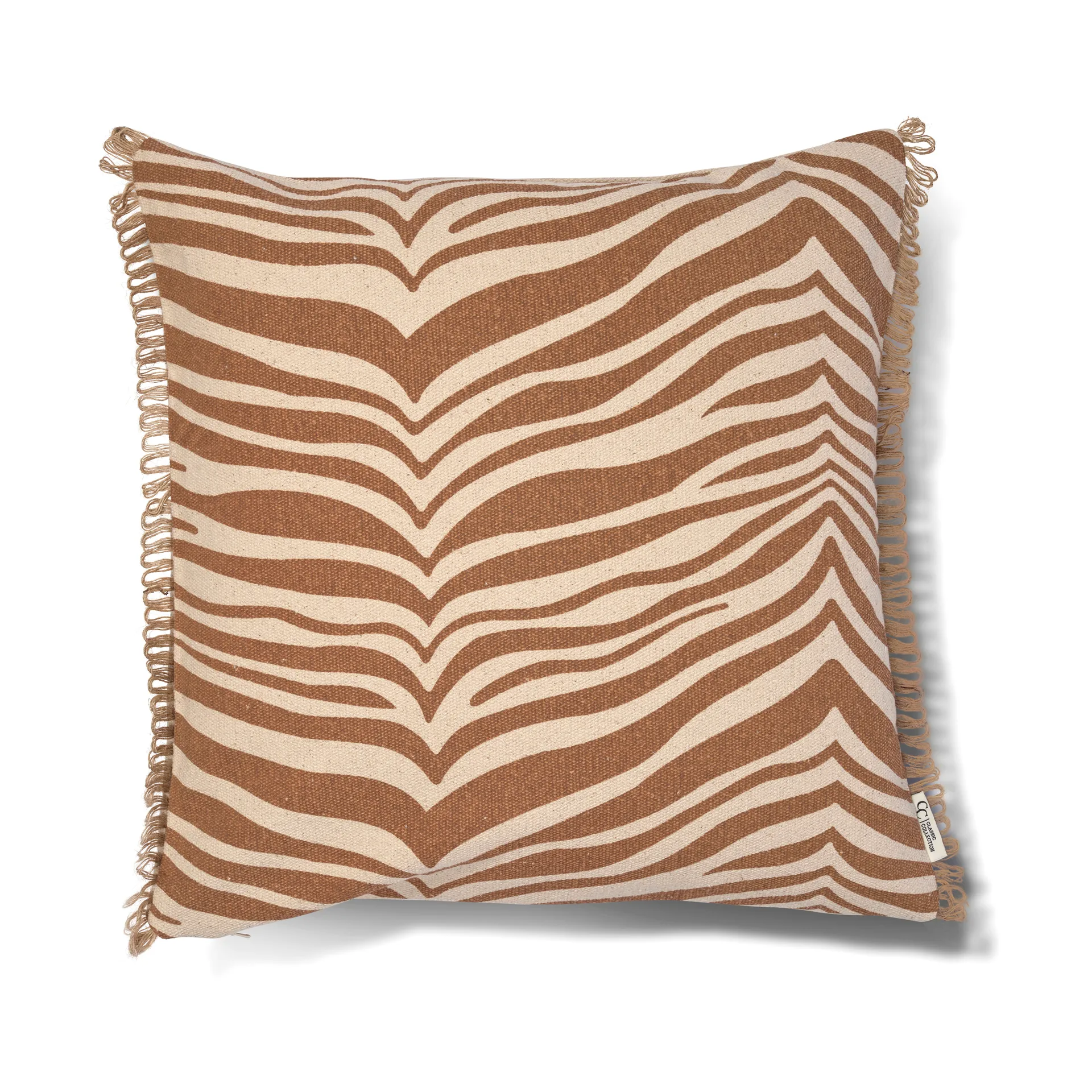 Classic Collection Zebra 靠枕|靠垫 50x50 cm, 釉面 Ginger Classic Collection
