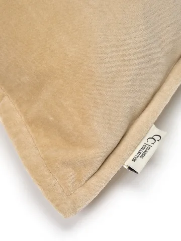 Classic Velvet 靠枕套 50x50 cm - 沙色 - Classic Collection