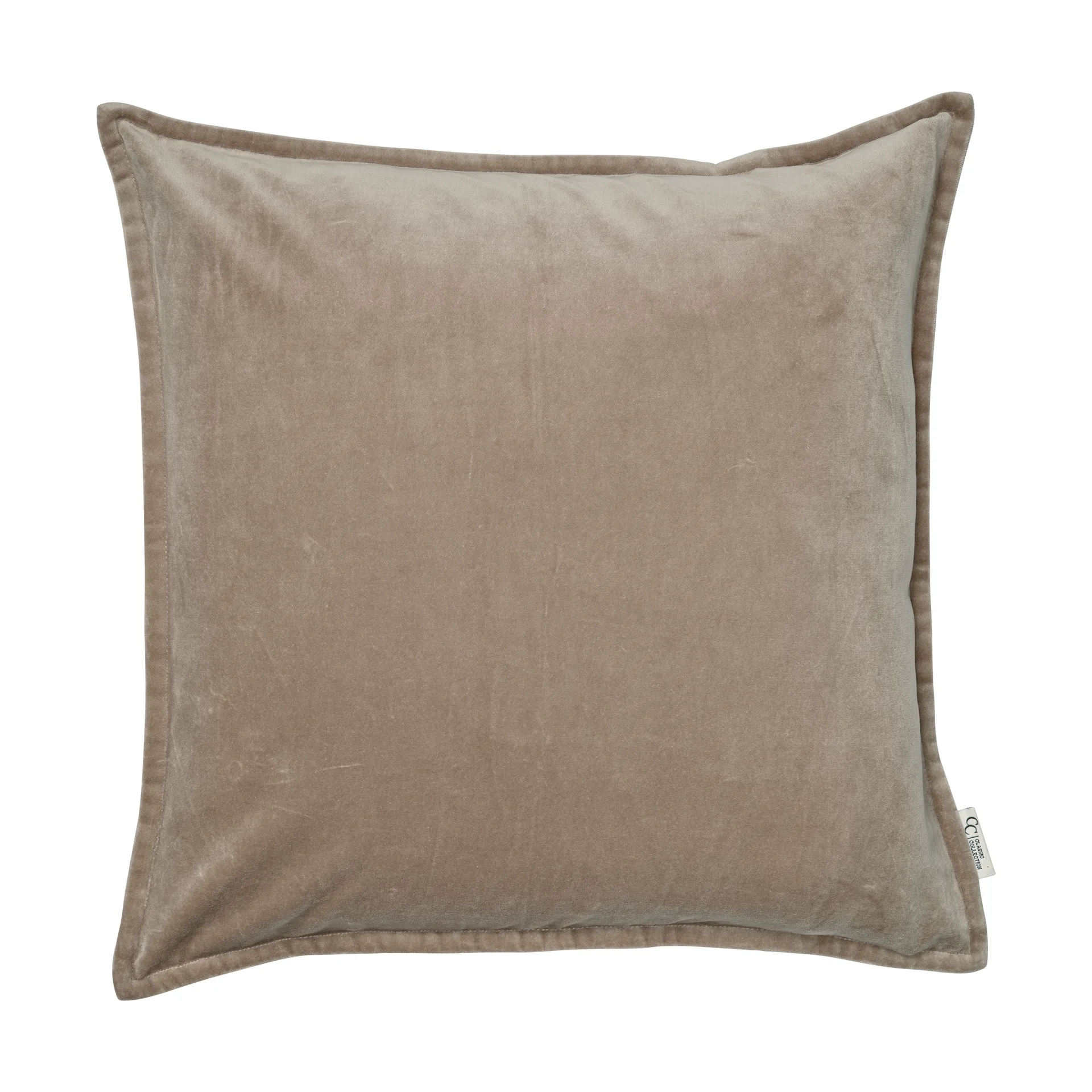 Classic Velvet 抱枕套 50x50cm, 米色 Classic Collection
