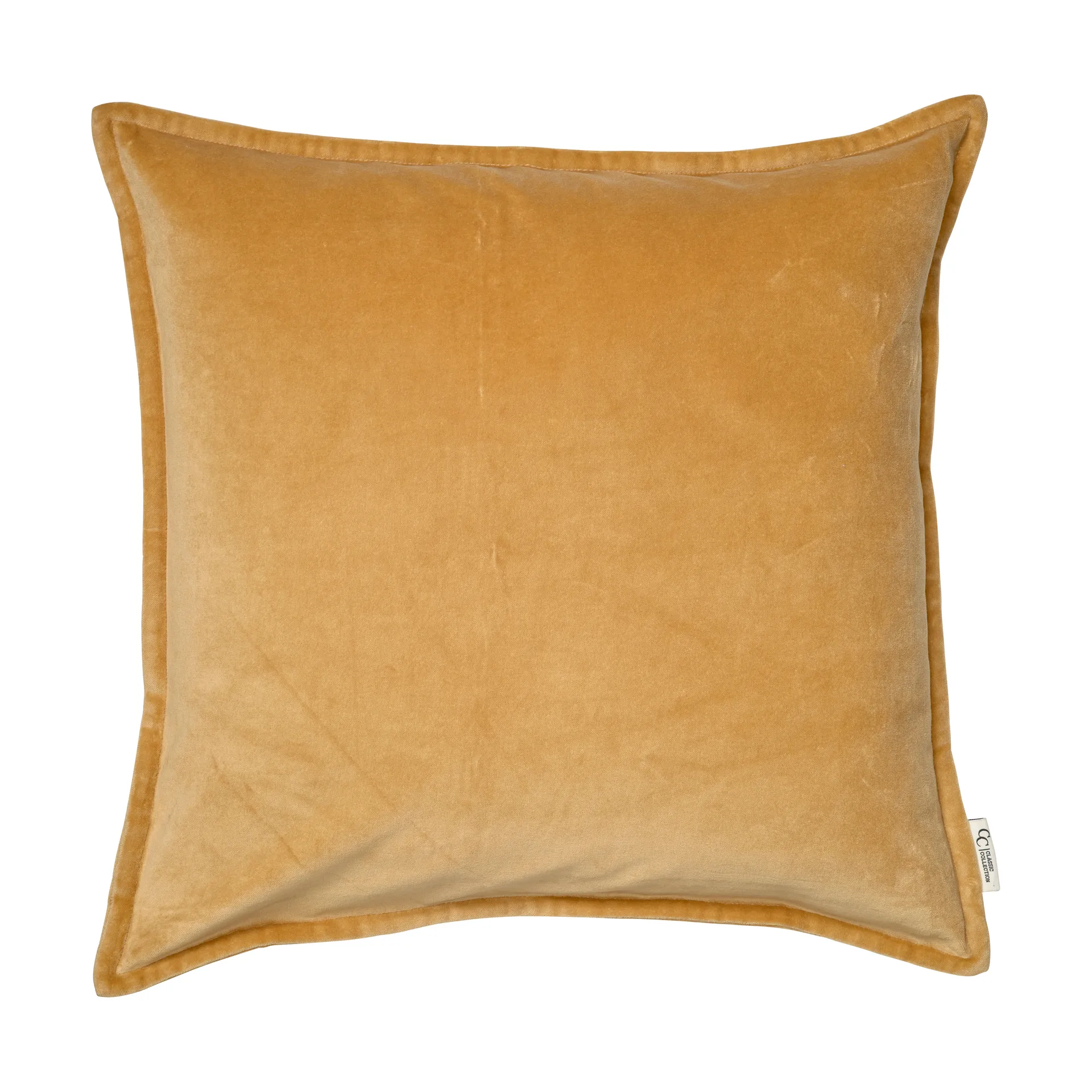 Classic Velvet 抱枕套 50x50cm, 黄色 Classic Collection