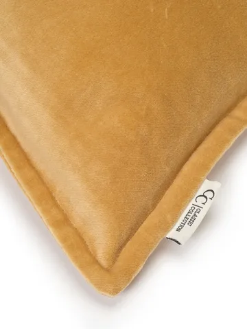 Classic Velvet 抱枕套 50x50cm - 黄色 - Classic Collection