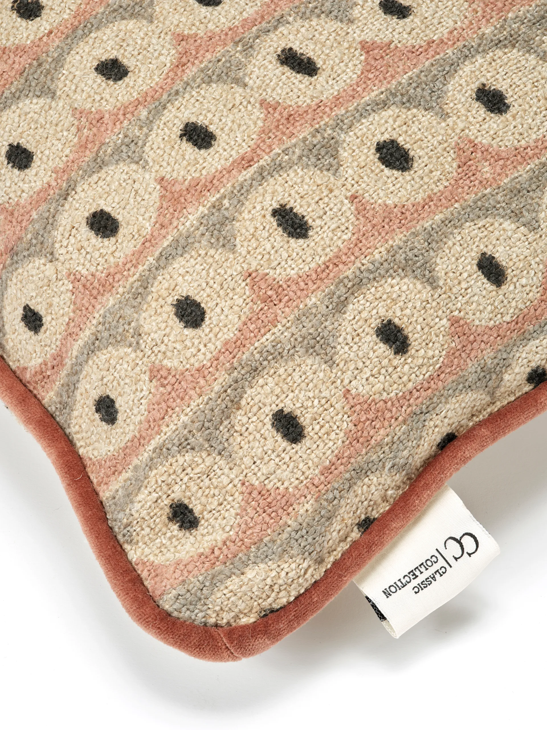 Dot 靠枕套 40x60 cm, Mocha Classic Collection