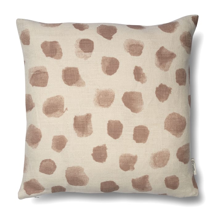 Dotty 靠枕套 50x50 cm, 白色-bark Classic Collection
