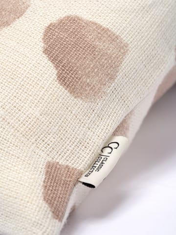 Dotty 靠枕套 50x50 cm - 白色-bark - Classic Collection