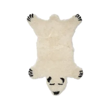 Fluffy Bear 地毯 - 白色, 60x90 cm - Classic Collection