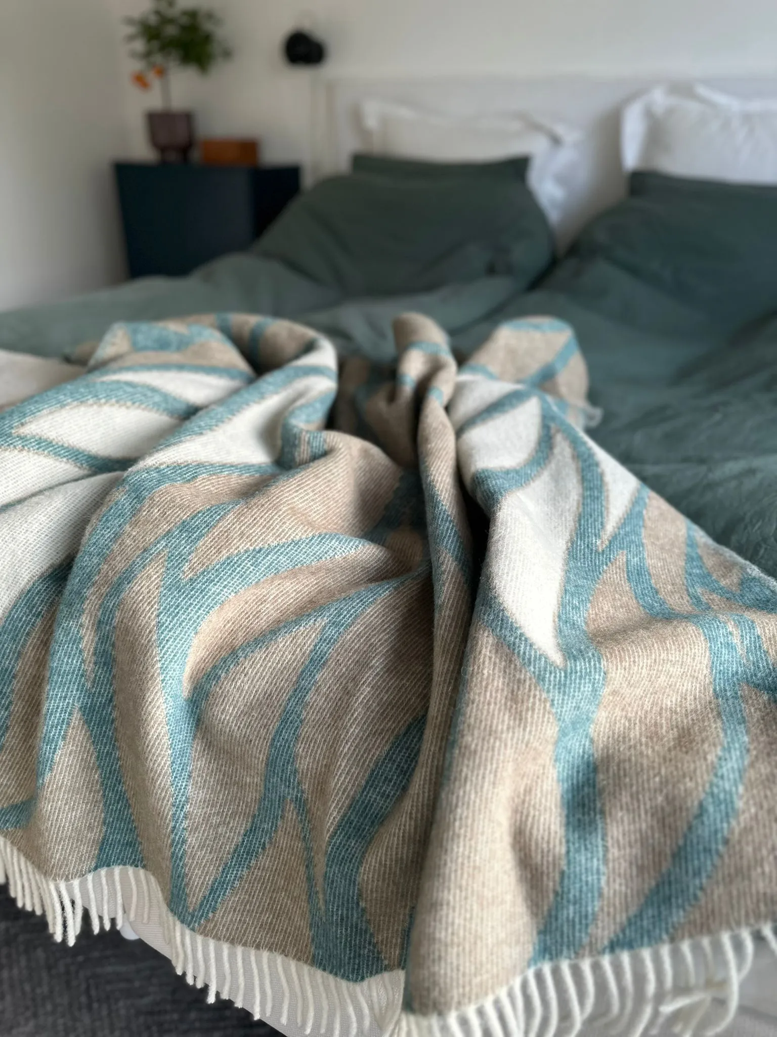 Folia 毯子 130x180 cm, 鸭翅绿 Classic Collection