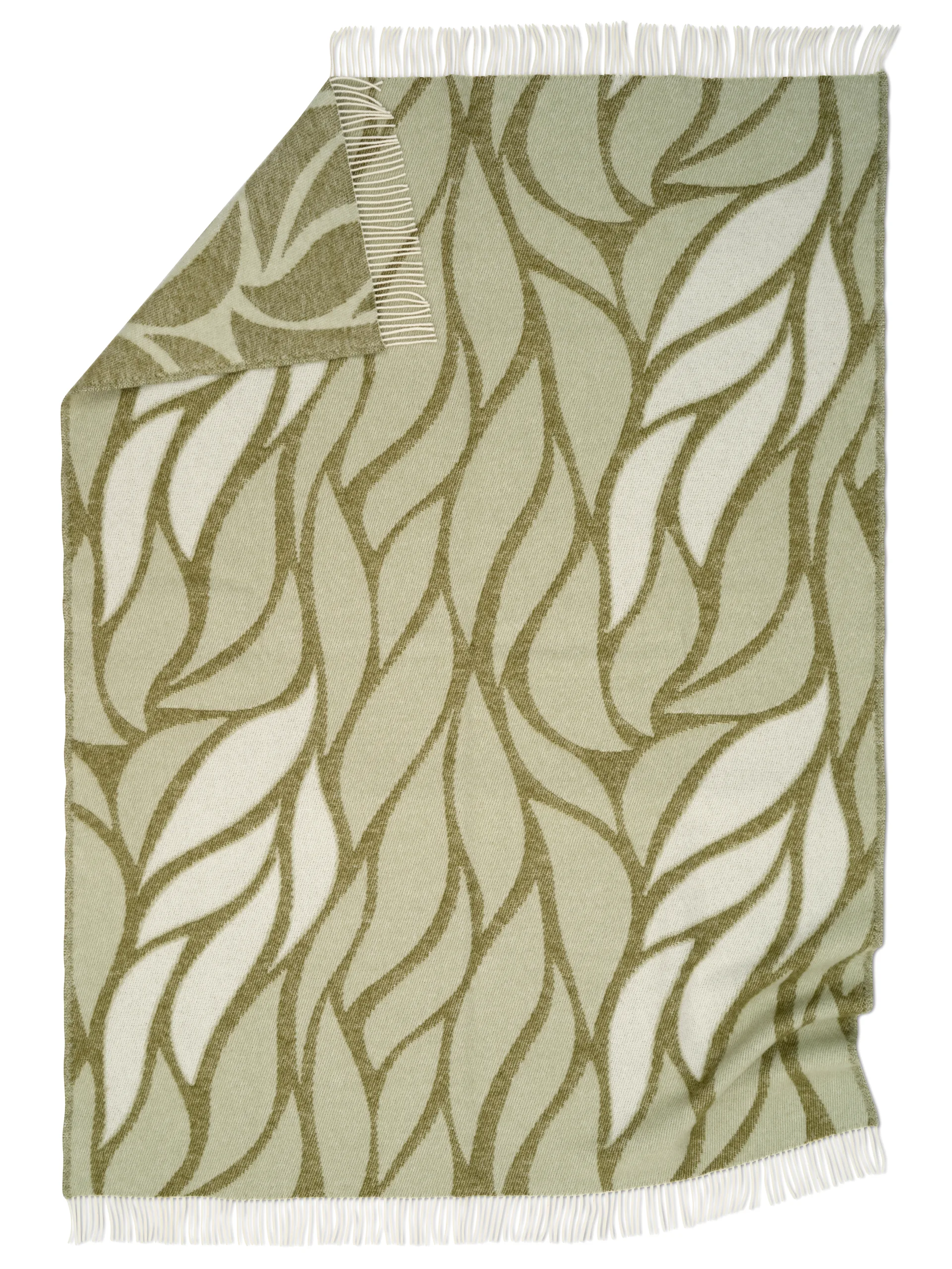 Folia 盖毯 130x180cm, 绿色 Classic Collection