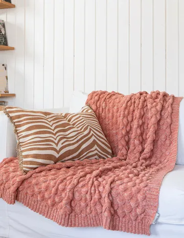 Gems 毯子 130x170 cm - 褐色 - Classic Collection