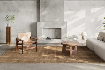 Grid 地毯 - 麦色, 170x230 cm - Classic Collection