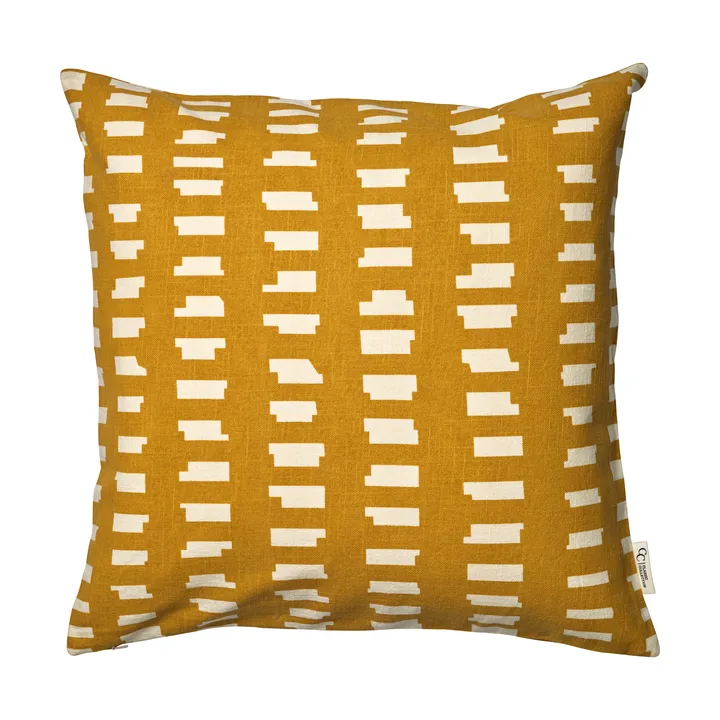 Ikat Block 抱枕套 50x50cm - 黄色 - Classic Collection