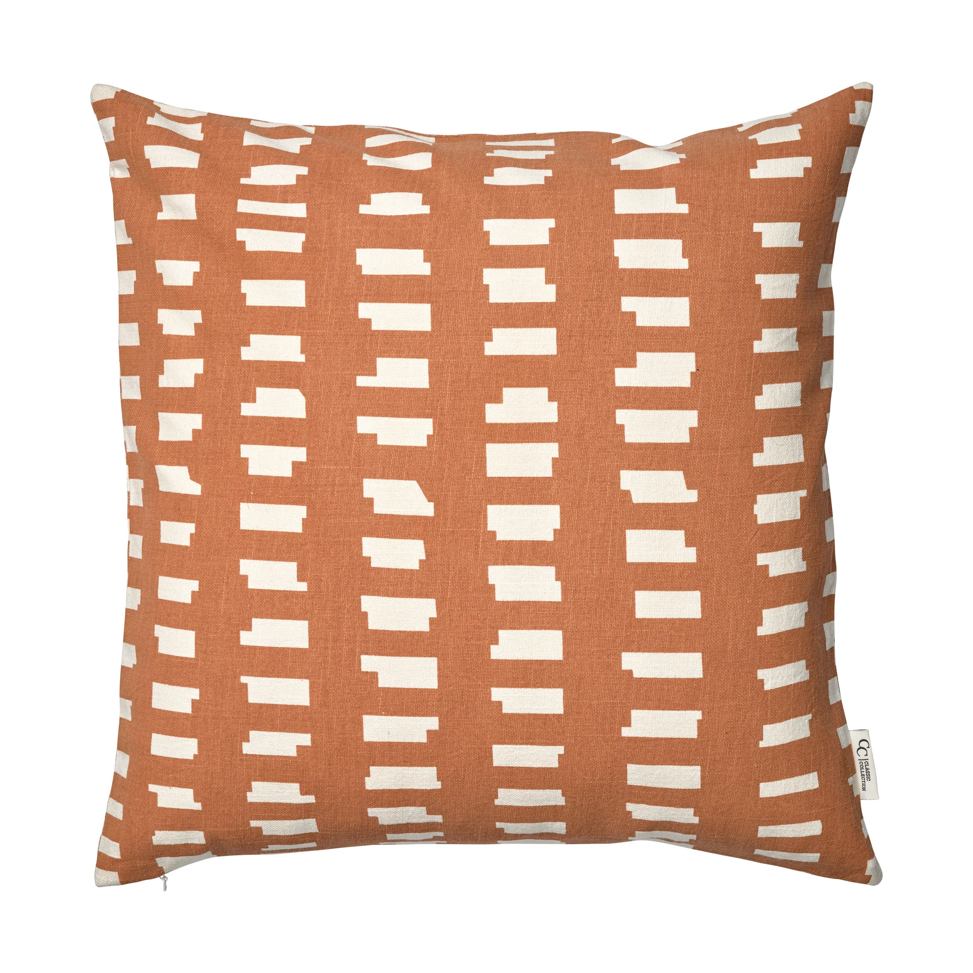 Ikat Block 抱枕套 50x50cm, 棕色 Classic Collection