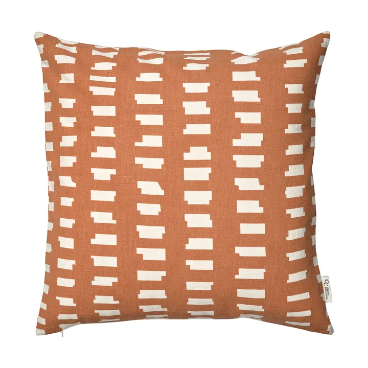 Ikat Block 抱枕套 50x50cm - 棕色 - Classic Collection